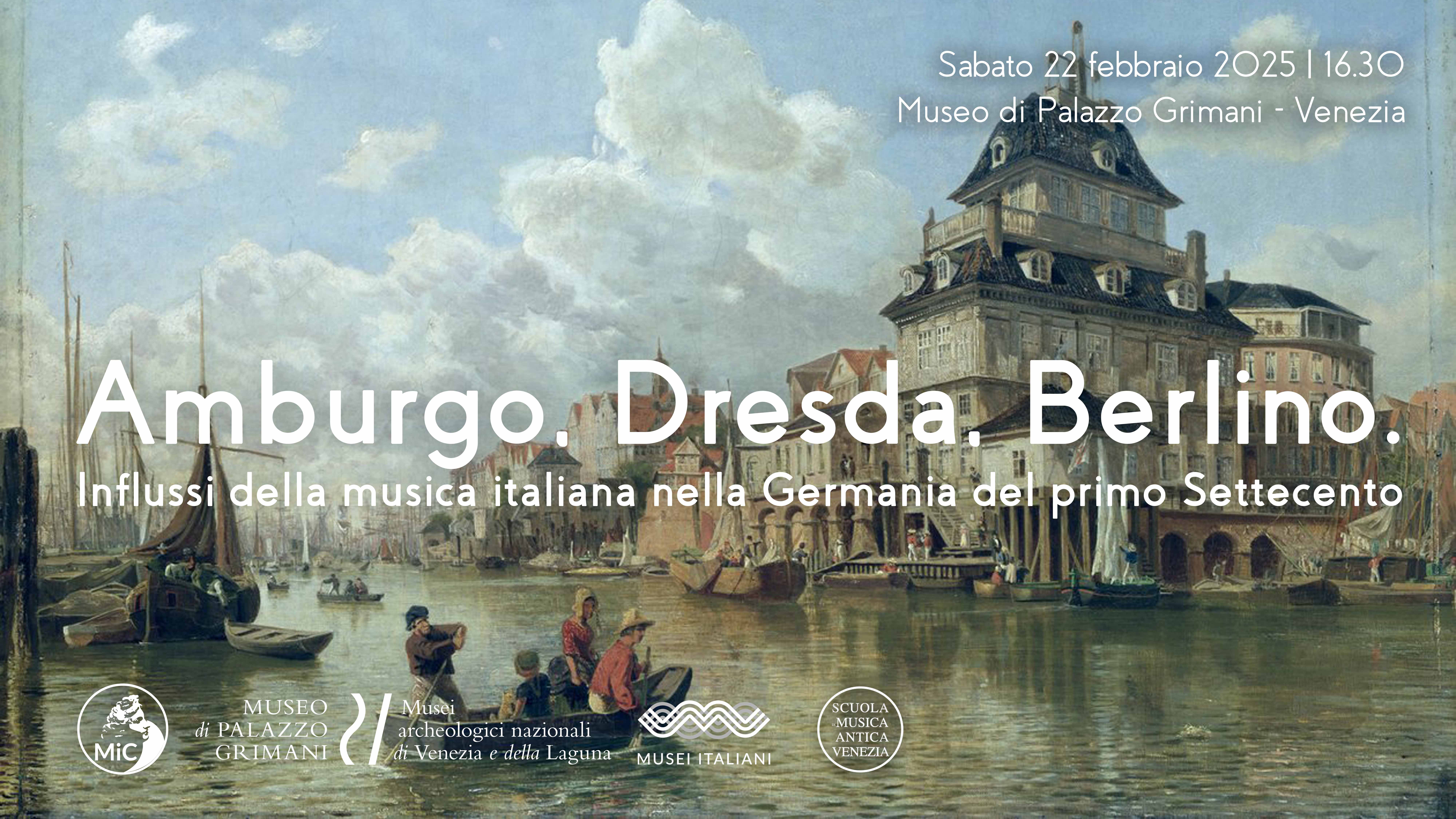 Amburgo, Dresda, Berlino | Concerto a Palazzo Grimani